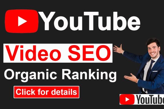 YouTube video seo, seo services fiverr, video seo